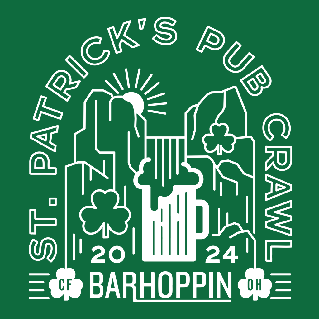 St. Patrick's Pub Crawl | Official Event Tee | The Social Dept.