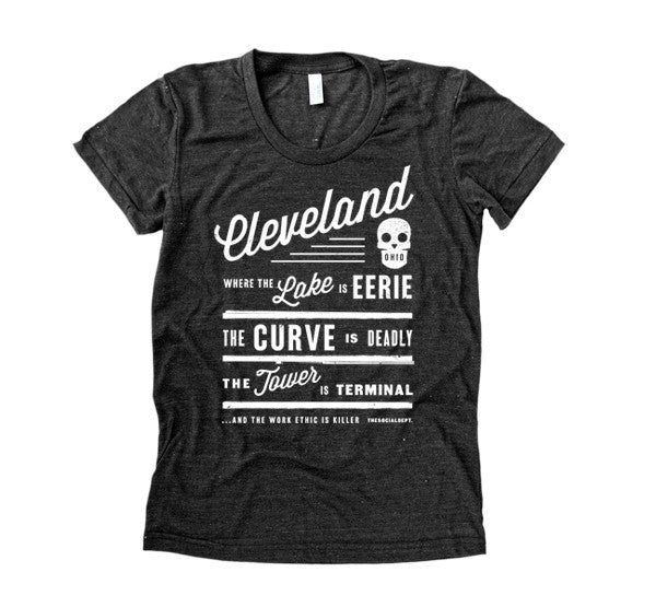 Cleveland Lake is Eerie T-shirt | Apparel for CLEVELANDERS | The Social Dept.