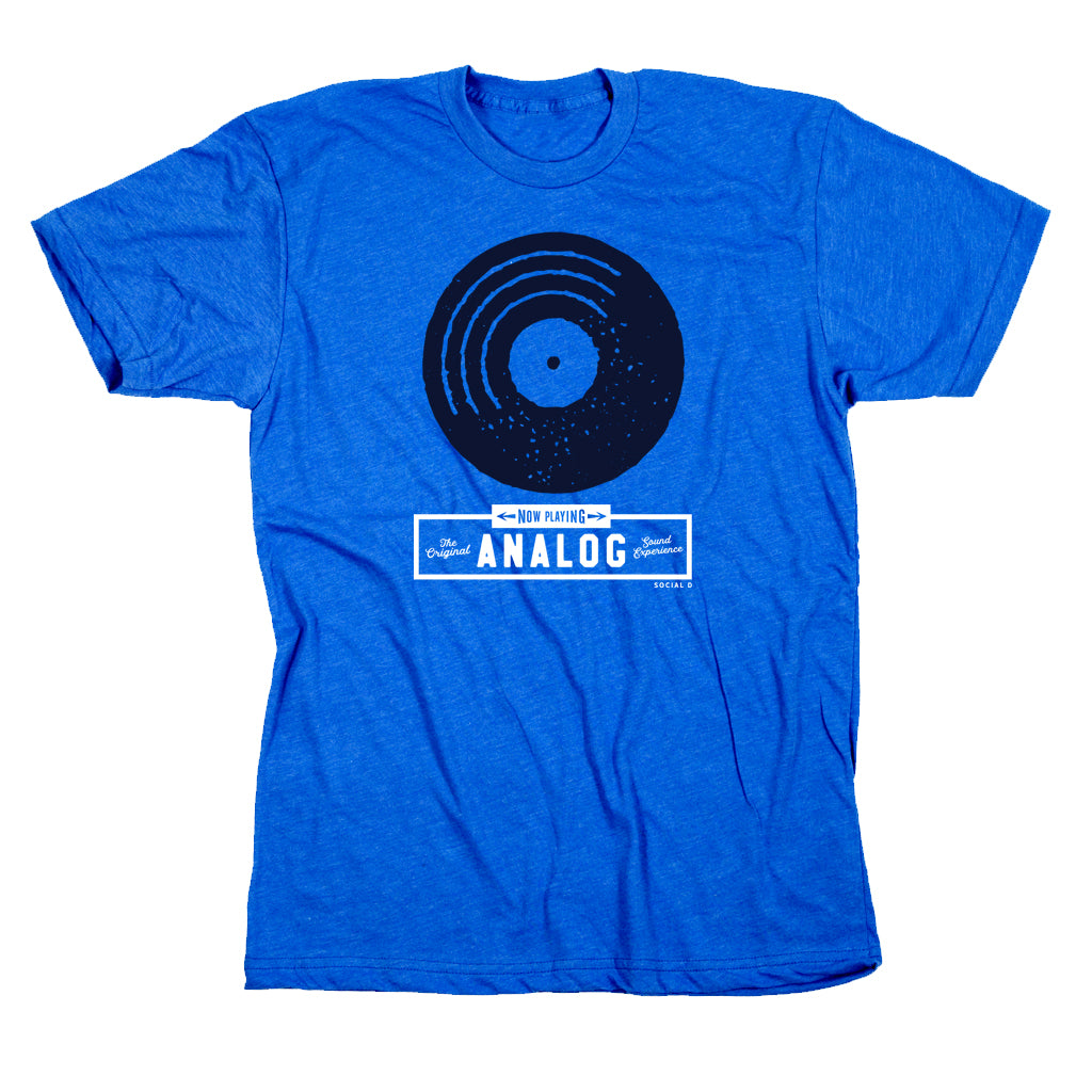 Analog Record Tee | Graphic tee for Music Lovers | The Social Dept.