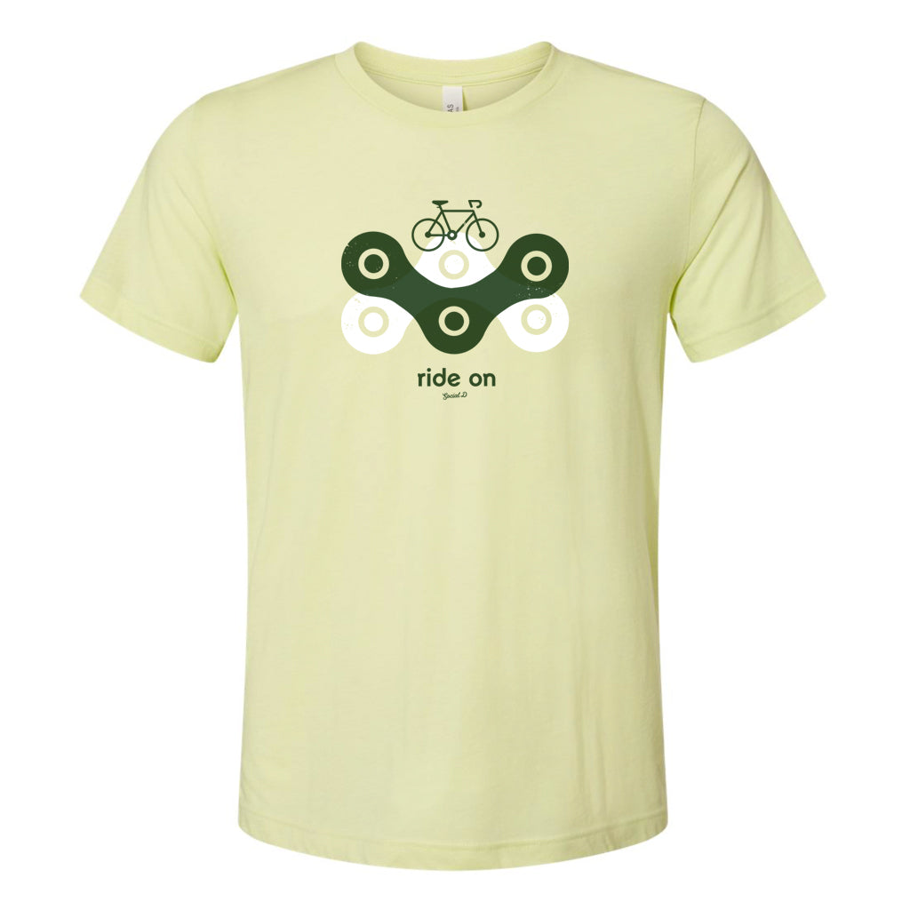 Ride On | Unisex T-shirt for Bike riders | The Social Dept.