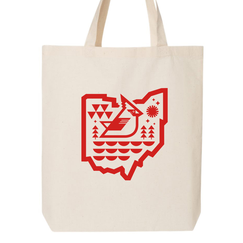 Ohio Cardinal | Ohio Lovers Graphic Tote | The Social Dept.