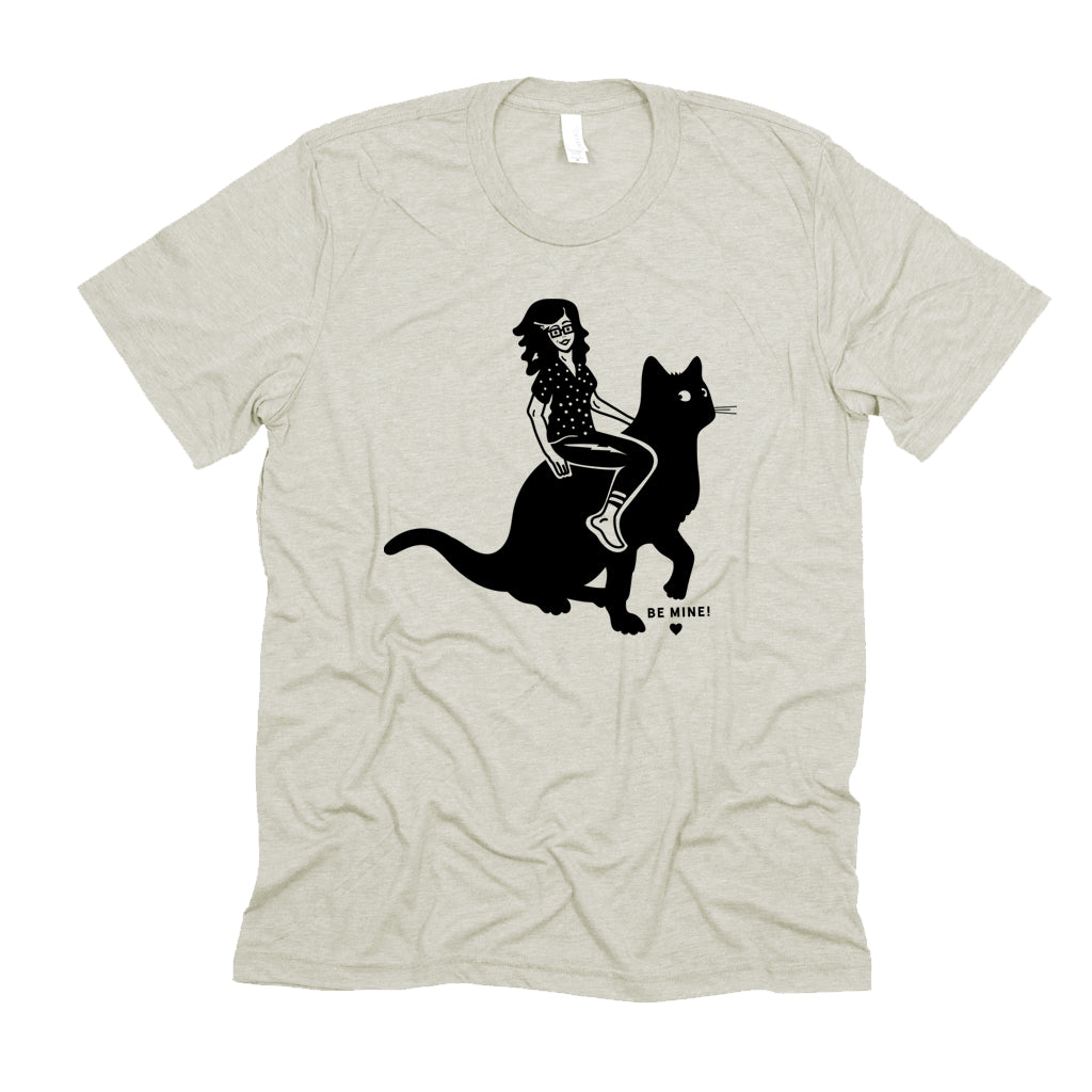 Be Mine | Super soft shirt for Cat Lovers | The Social Dept.