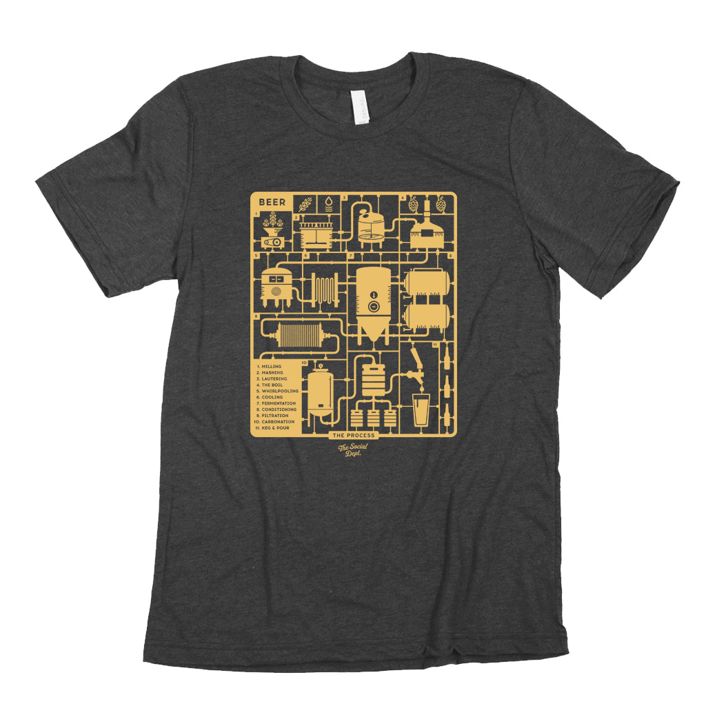 Beer Process T-shirt | Apparel for beer lovers | The Social Dept.