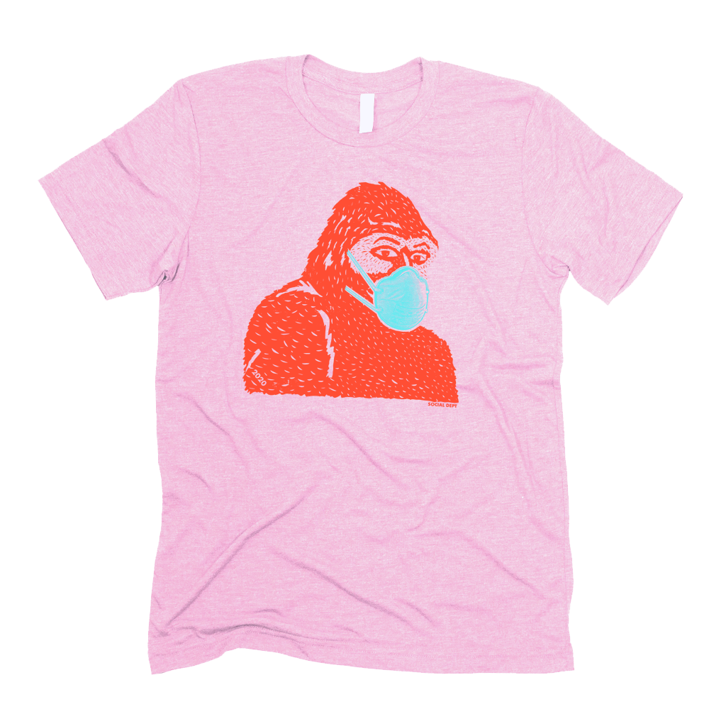 Bigfoot Mask T shirt The Social Dept