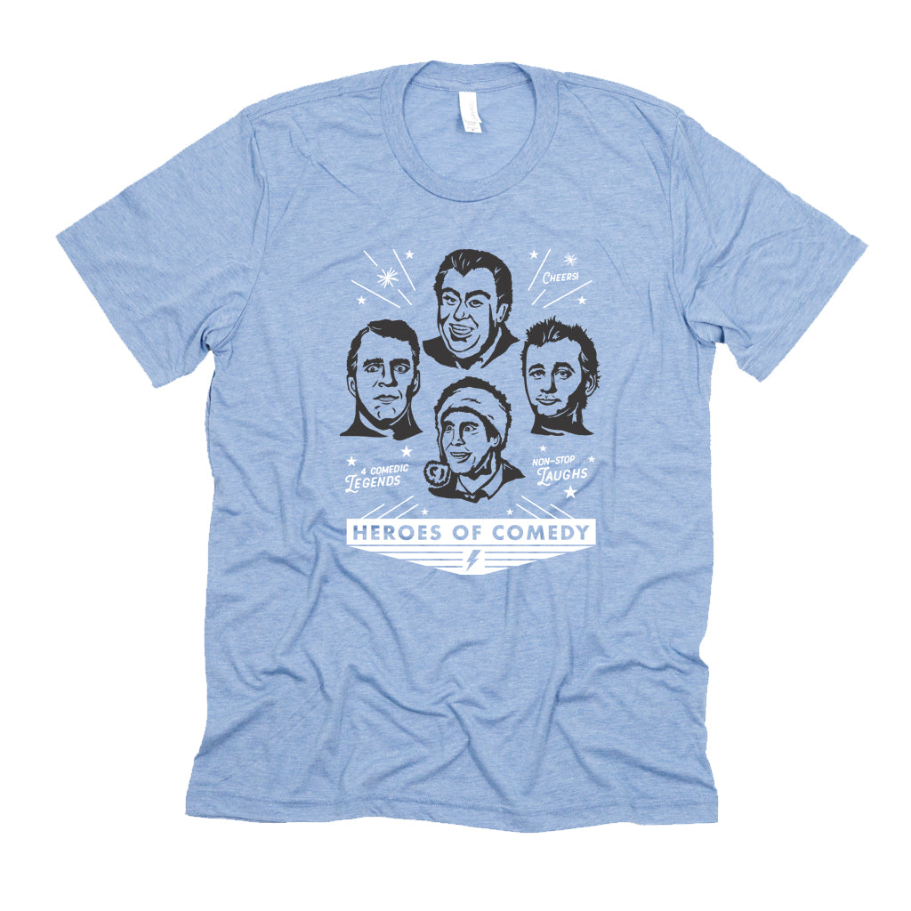 Heroes of Comedy T-shirt | Apparel for Movie fanatics  | The Social Dept.