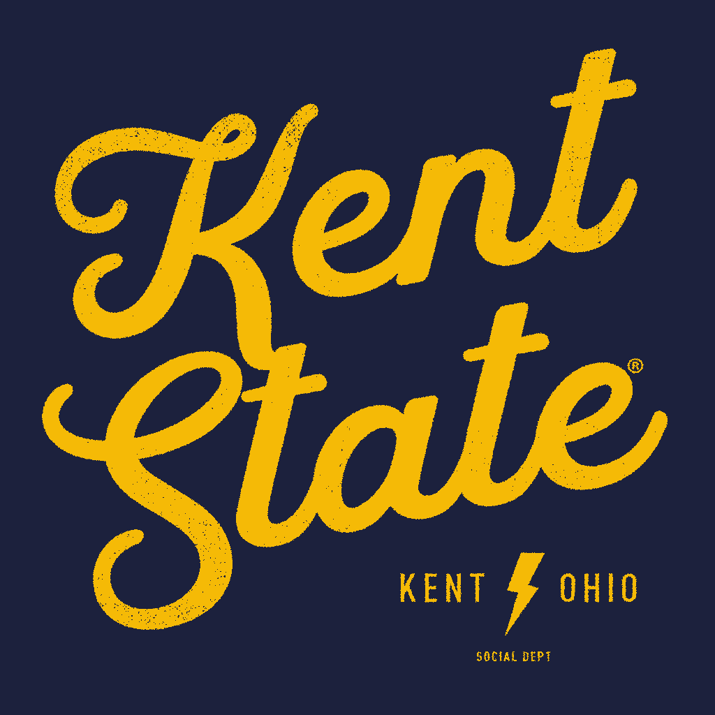 Kent State Script Sweatshirt | Apparel for Kent State  | The Social Dept. 