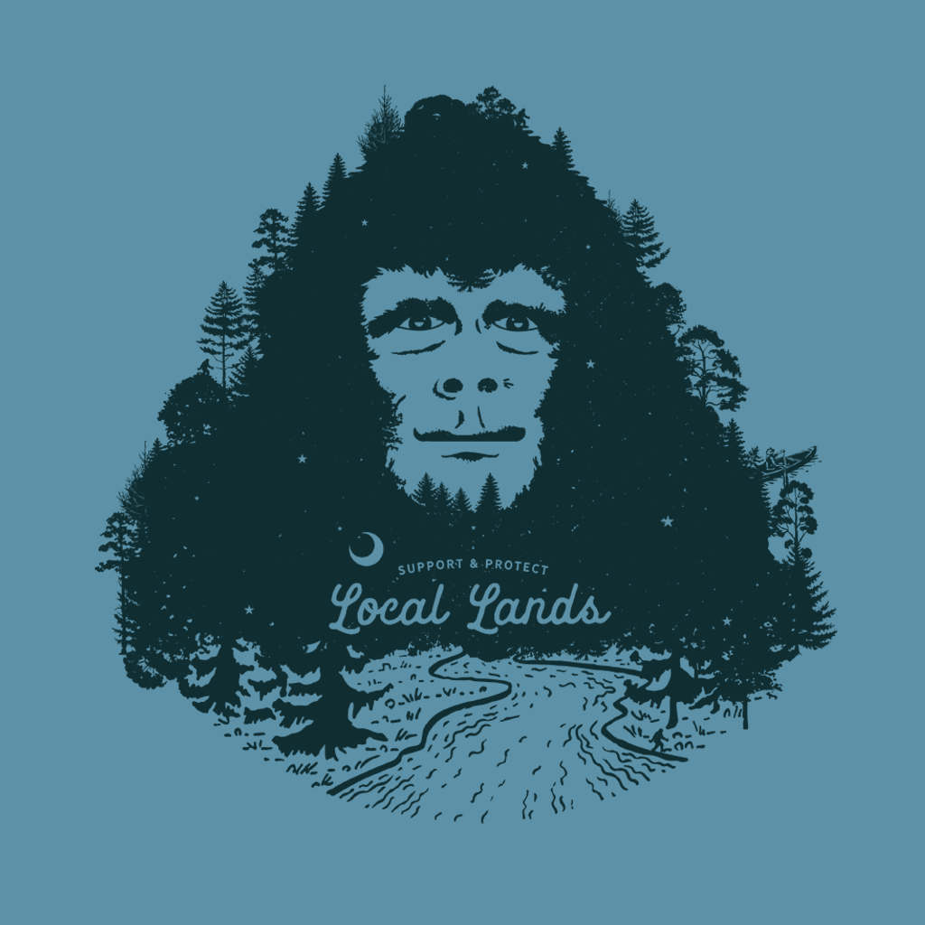 Support Bigfoot Graphic T | Support Local Lands | The Social Dept.