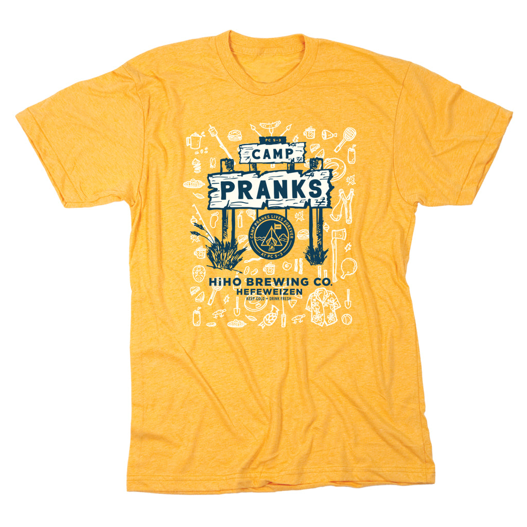 HiHO Brewing Co Camp Pranks T-shirt | Apparel for Craft Beer Drinkers | The Social Dept.