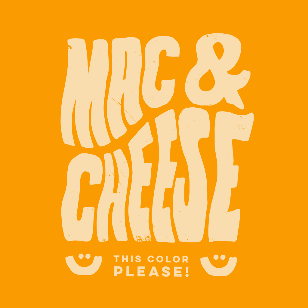 Mac & Cheese | Kids tee for Mac & Cheese Lovers | The Social Dept.