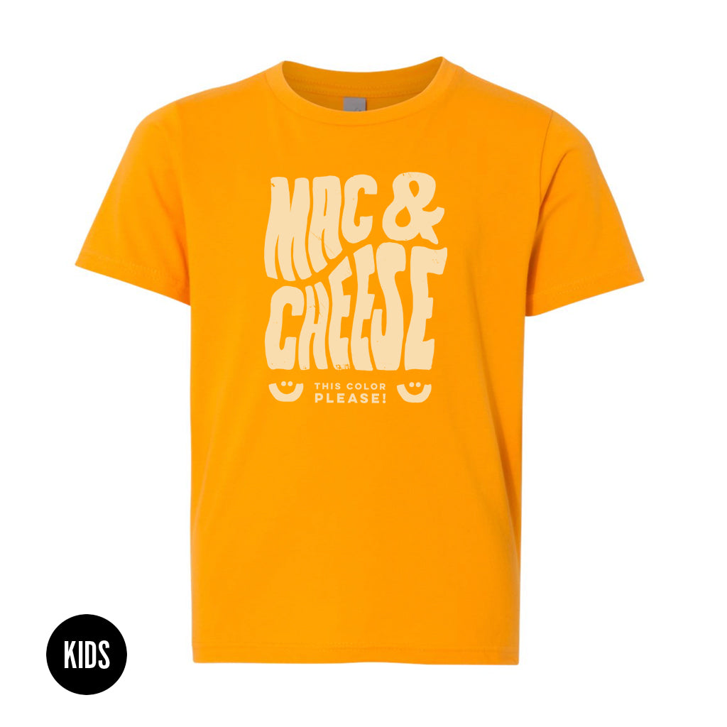 Mac & Cheese | Kids tee for Mac & Cheese Lovers | The Social Dept.