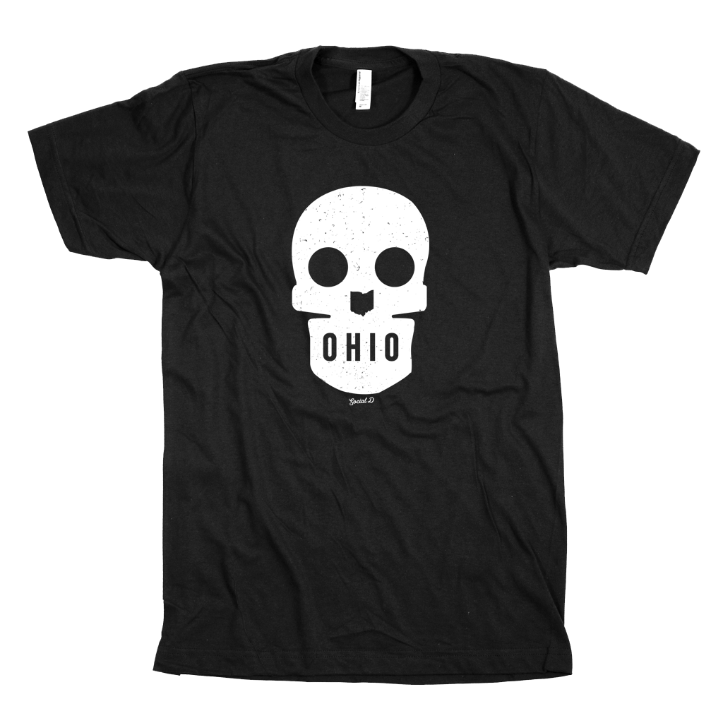 Ohio Skull graphic tee The Social Dept