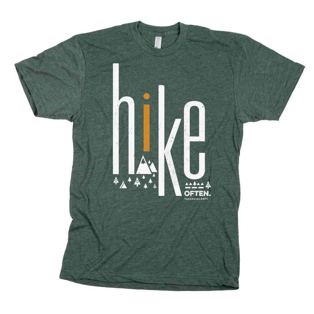 Hike T-shirt | Apparel for Hikers | Get Outdoors | The Social Dept.