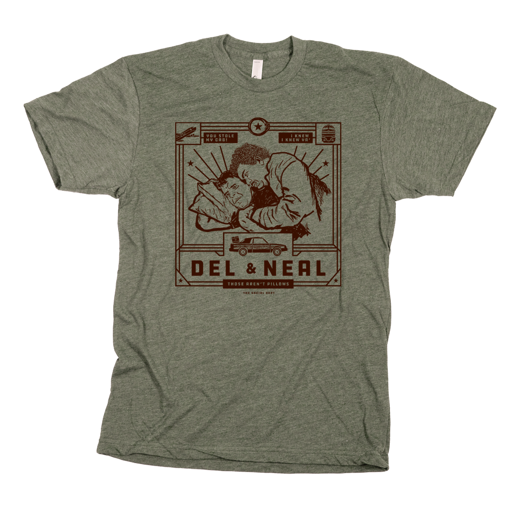Planes & Trains Del and Neal T-shirt | Apparel for greatest Thanksgiving Movie | The Social Dept.