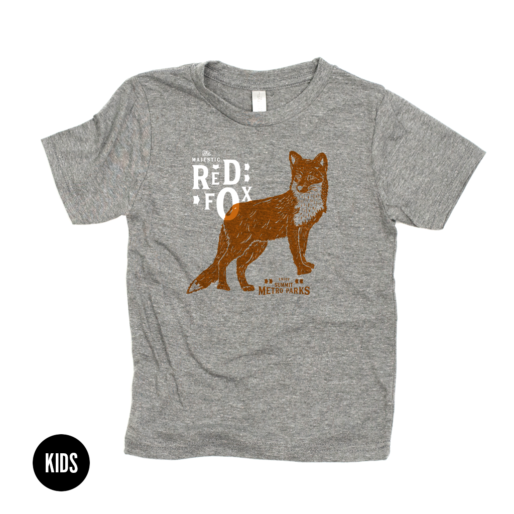 Red fox t shirt hotsell