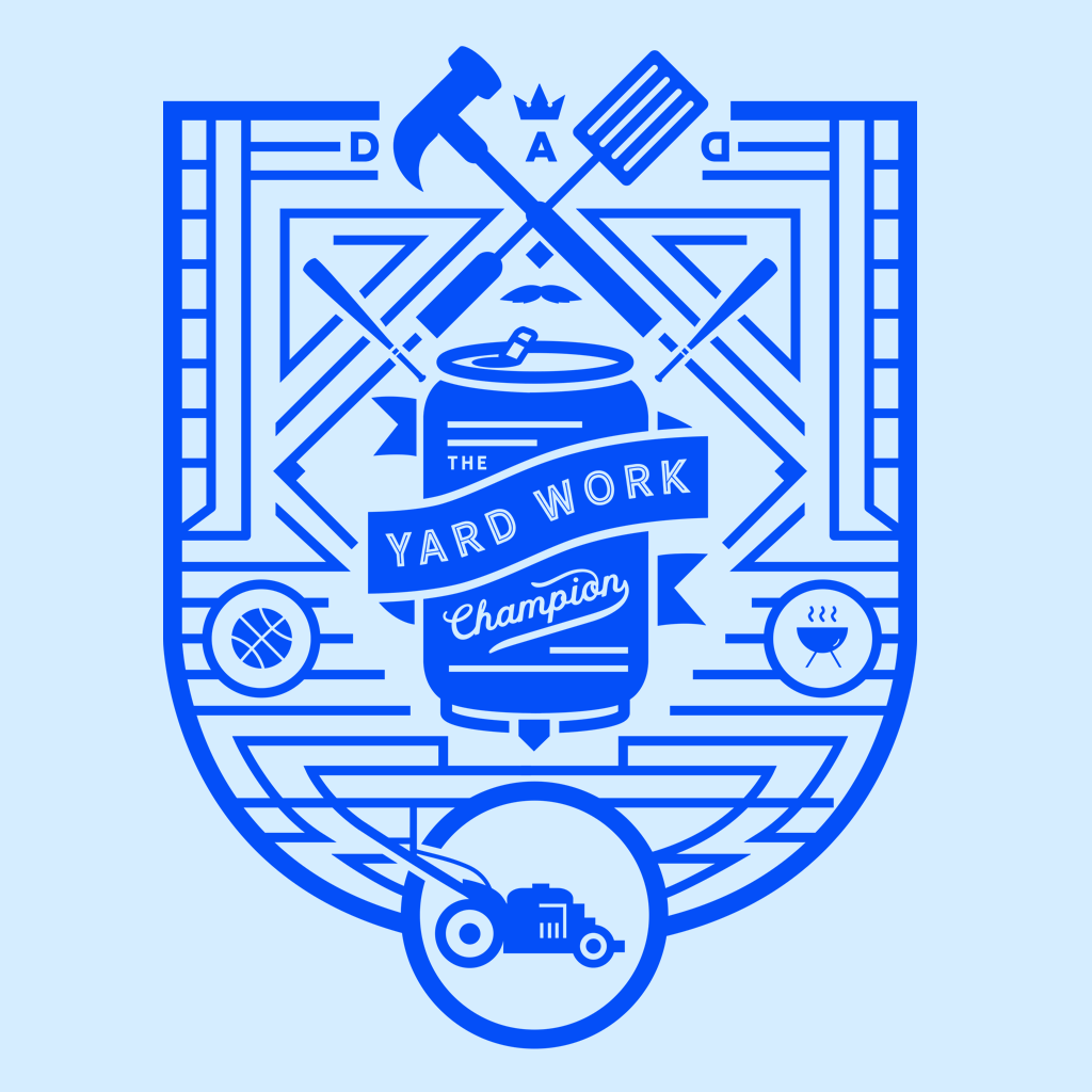 Yard Work Champion | Super soft t-shirt for Dad's | The Social Dept.