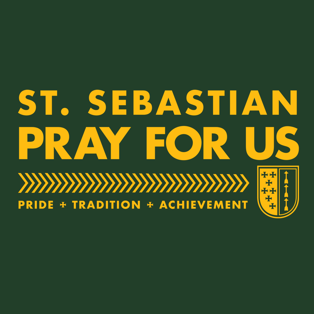 St. Sebastian Spirit wear |  Crewneck Sweatshirt  |  The Social Dept