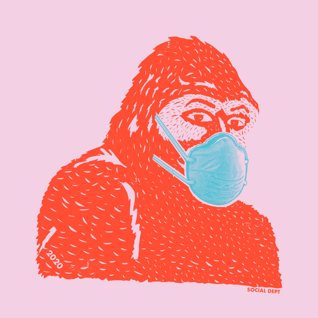 Lagring Sump bestille Bigfoot Mask T-shirt – The Social Dept.