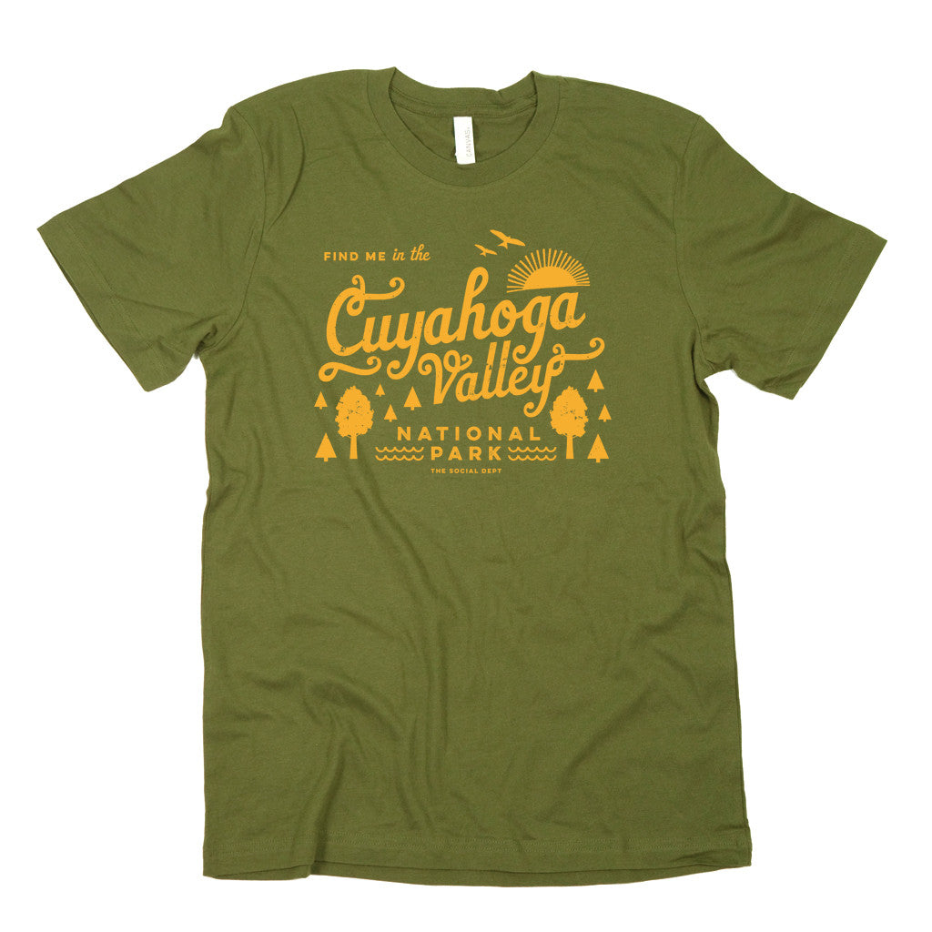 Cuyahoga Valley Graphic T-shirt | Outdoor Lovers | The Social Dept.