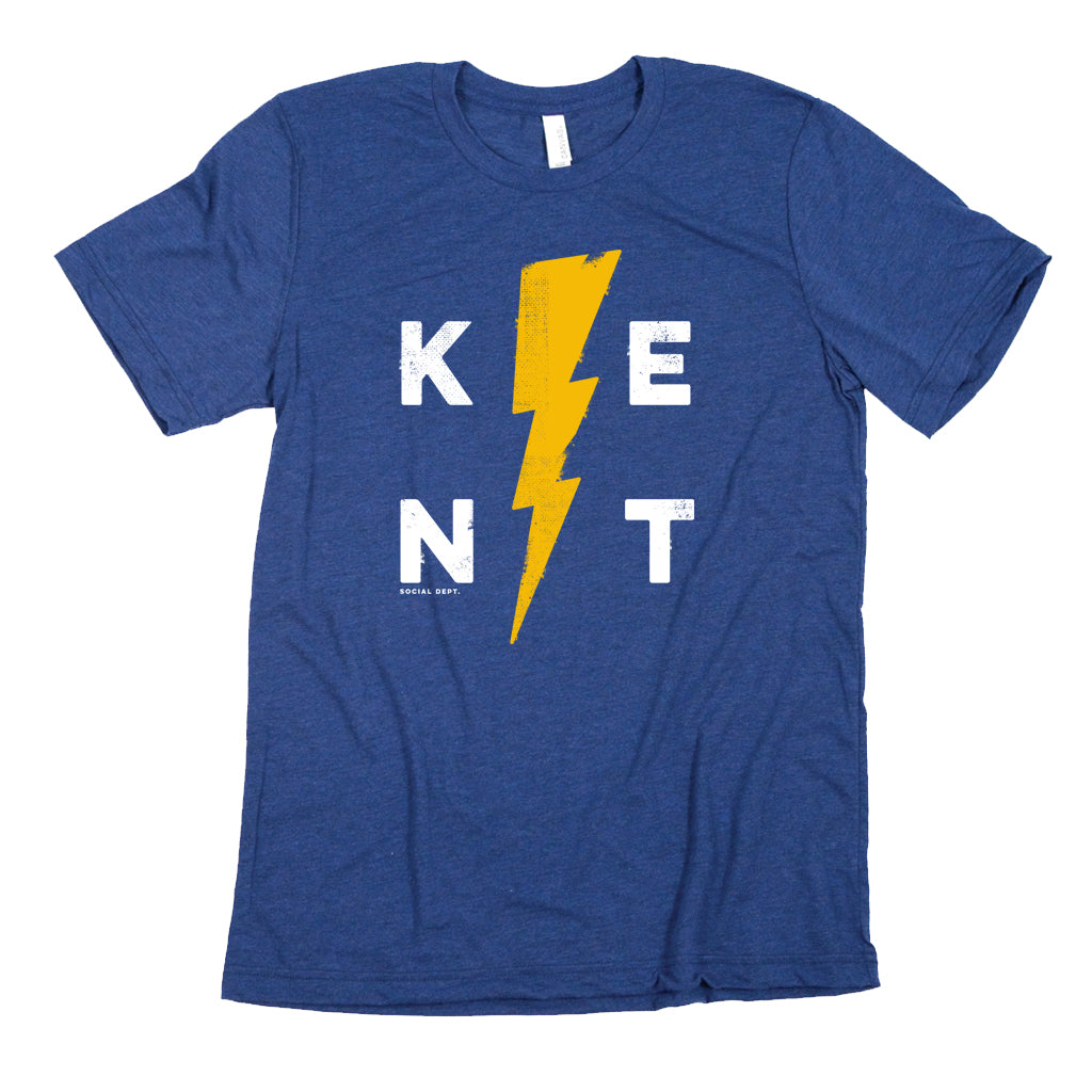Kent State Lightening Bolt T-shirt | Apparel for the Kent State  | The Social Dept. 