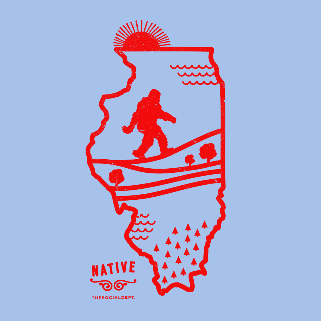 Illinois Bigfoot Native | Fans of Bigfoot and IL | The Social Dept.