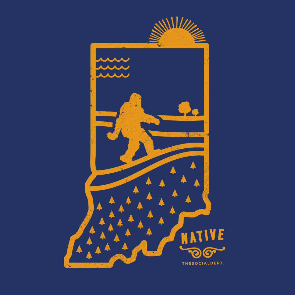 Indiana Bigfoot Native | Fans of Bigfoot & Indiana  | The Social Dept.